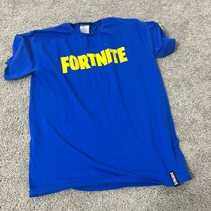 Fortnite T-shirt, blue kids XL